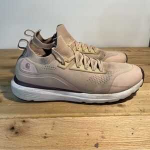 Carhartt Haslett womens Tennis shoes size 10 Soft Toe Work Shoe Pink.